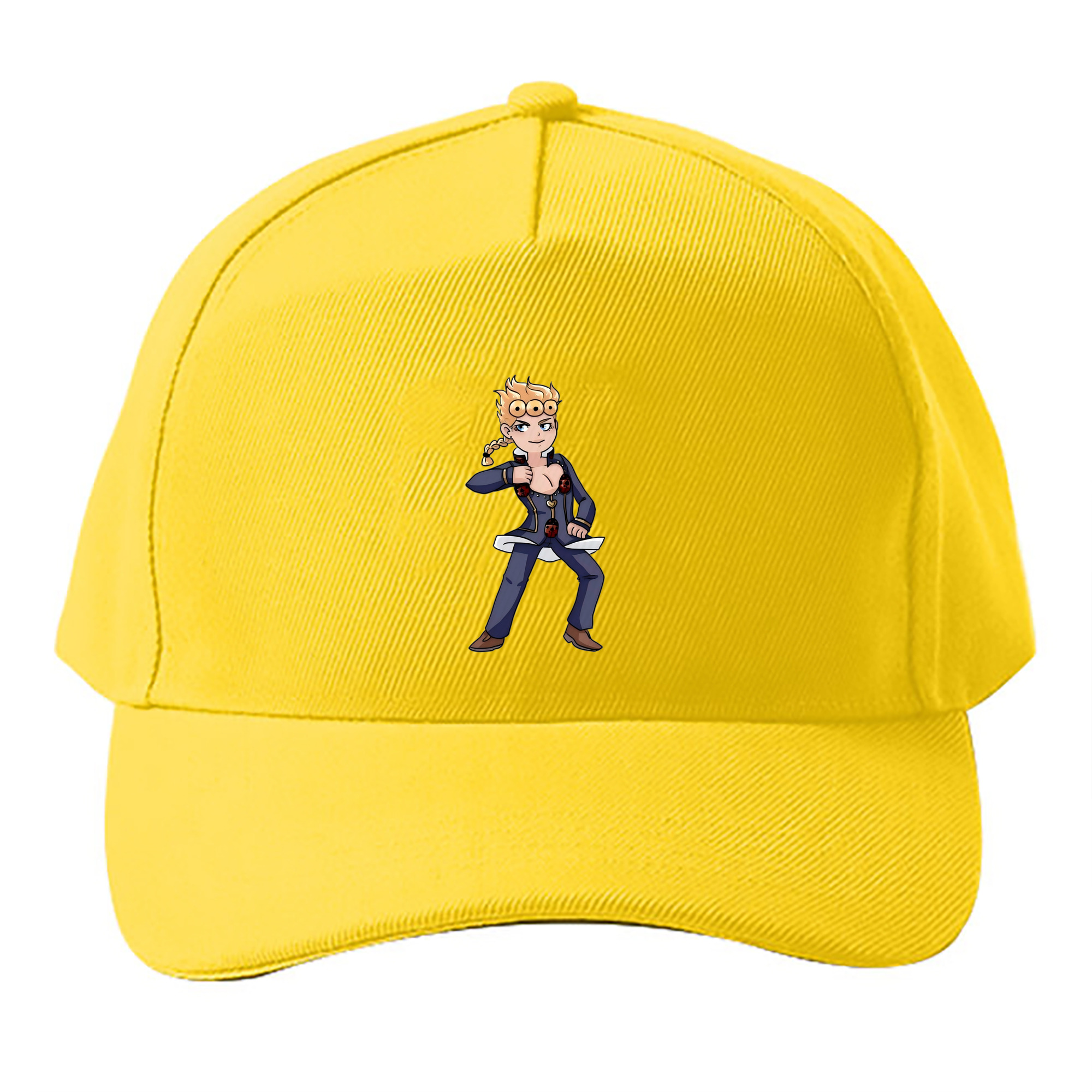 （画像用） ジョジョの奇妙な冒険 ジョルノ?ジョバァーナ JoJo's Bizarre Adventure Giorno Giovanna ベースボールキャップ 綿100％ 男女兼用 帽子 スポーツ